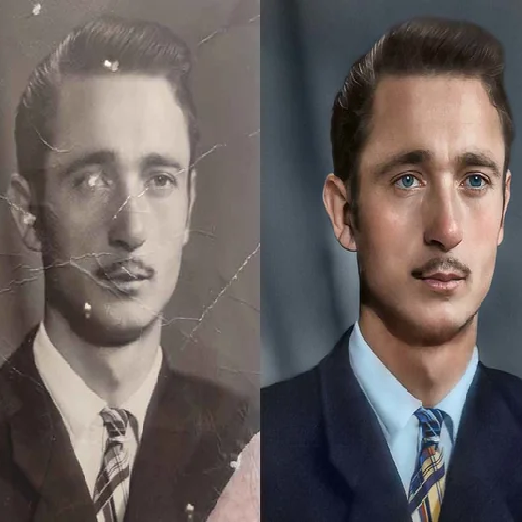 Restored Face Example 4