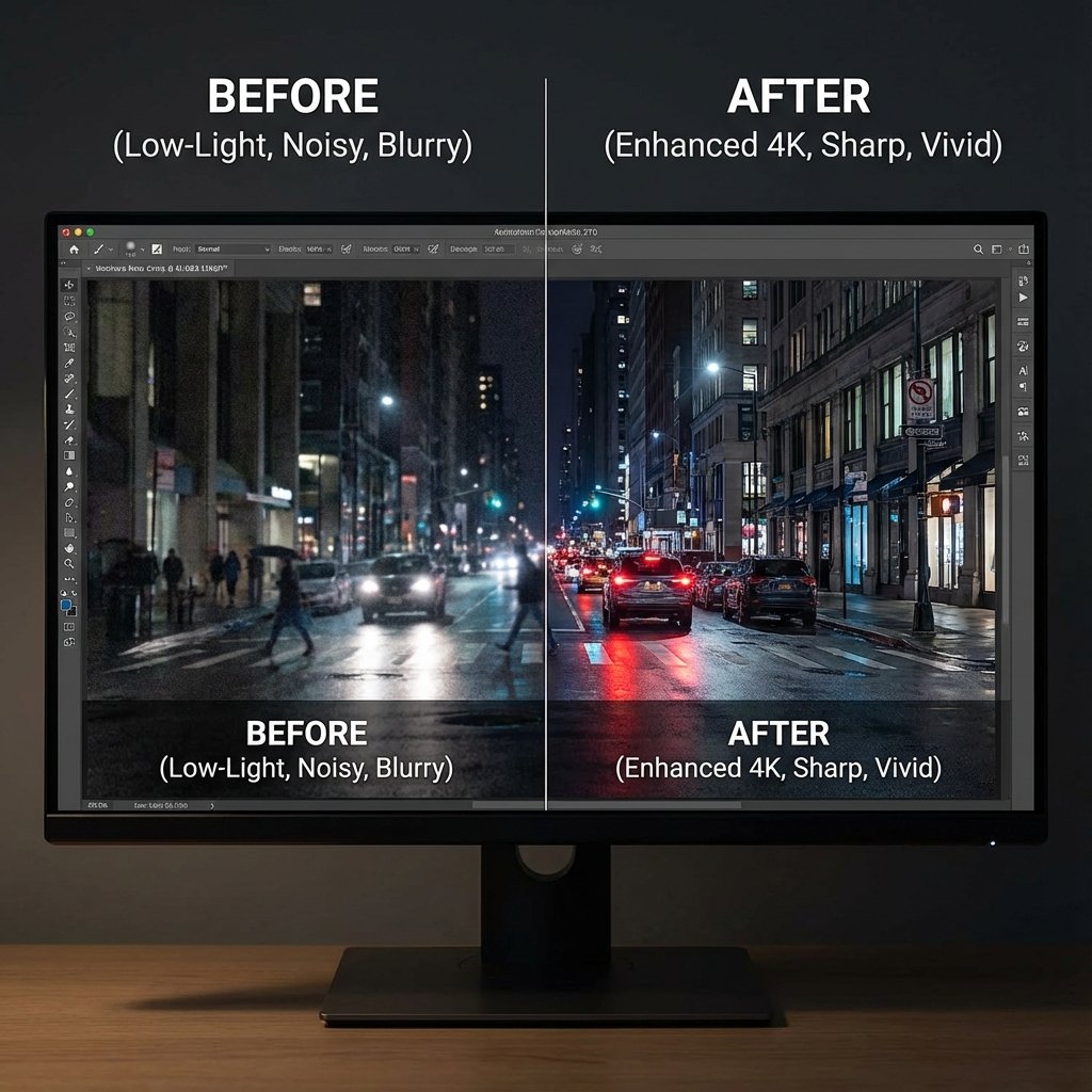 AI Denoising Example