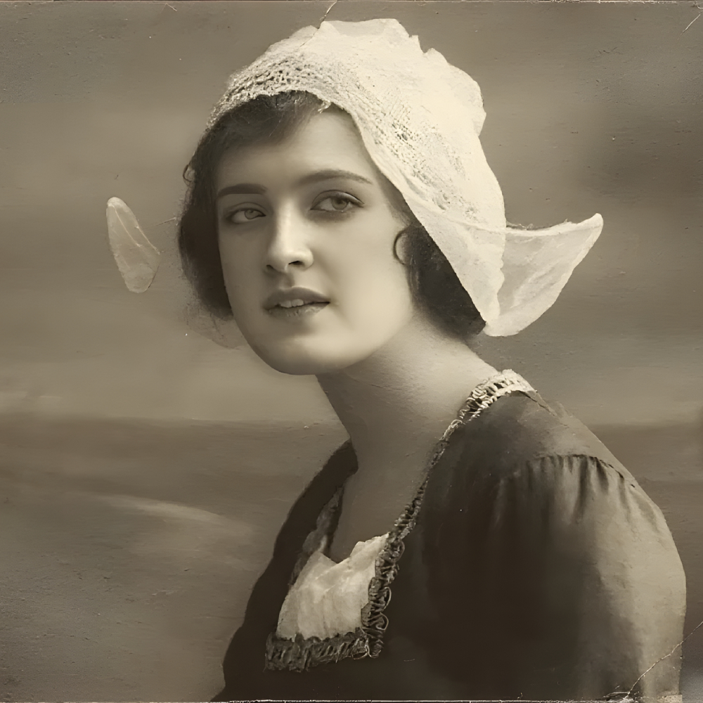 Old photo after enhancement