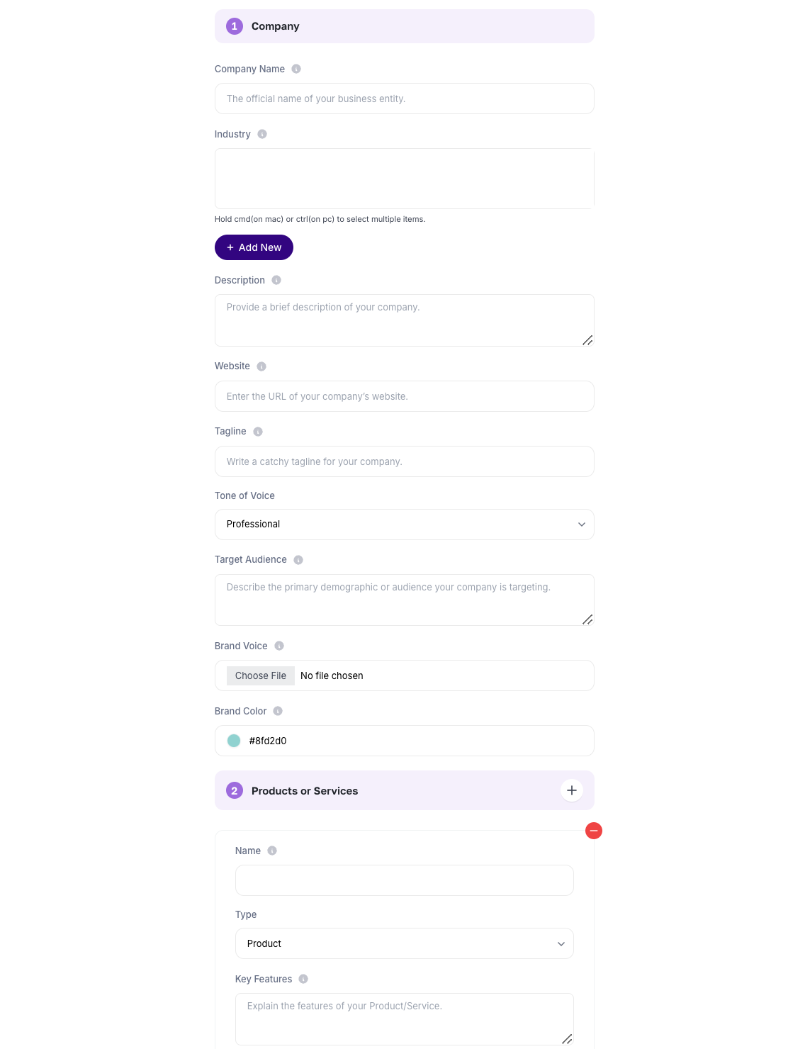 AI Brand Voice - Define Your Identity